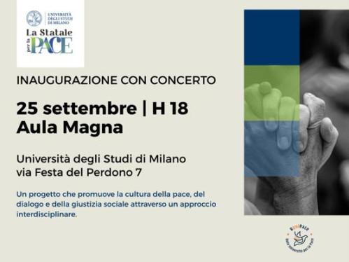 La Statale per la Pace – Concerto