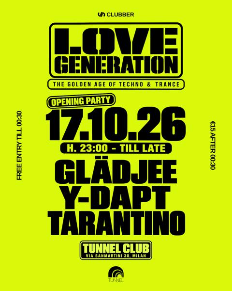 Love Generation: The Golden Age of Techno & Trance