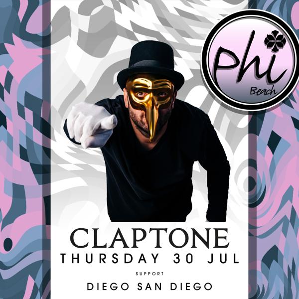 Claptone & Diego San Diego at Phi Beach