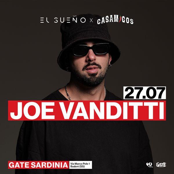 Joe Vanditti @ Gate Sardinia