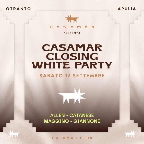 Casamar Closing White Party