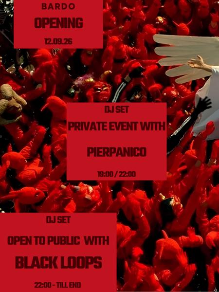 Open to Public with Black Loops