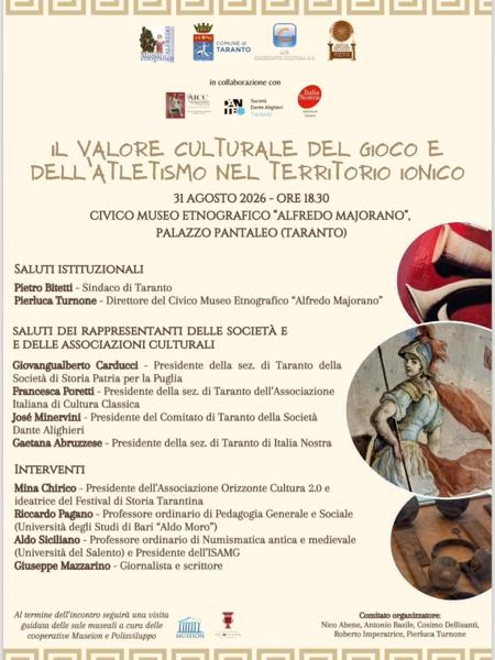 Il valore culturale del gioco e dell'atletismo nel territorio ionico