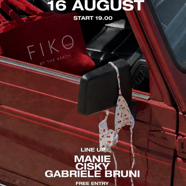 FIKO BY THE BEACH - Sunday 16 August