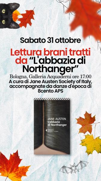 Lettura brani da "L'abbazia di Northanger"