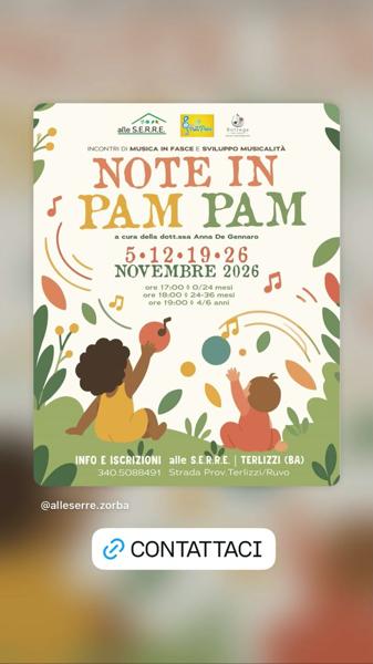 Note in Pam Pam
