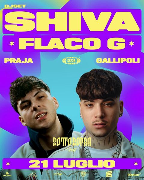 Shiva e Flaco G al Praja