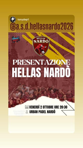 Presentazione Hellas Nardò