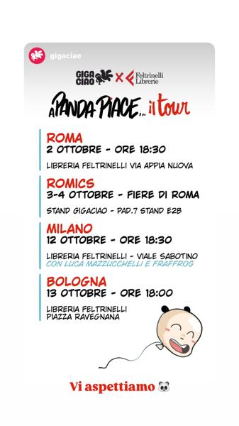 A Panda Piace... il tour