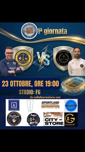 F.C. Cancellieri vs Avvocati - 1a Giornata