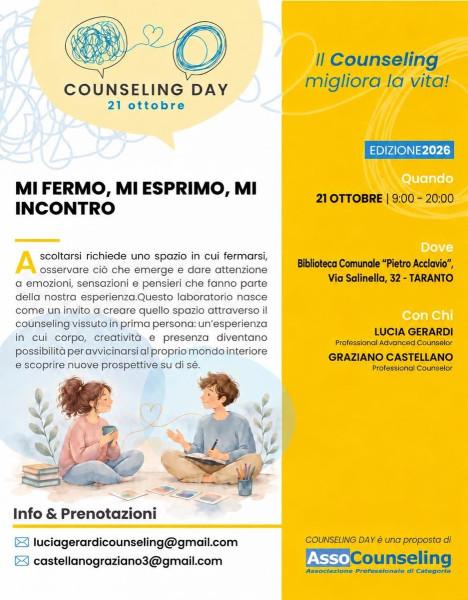 Mi fermo, mi esprimo, mi incontro