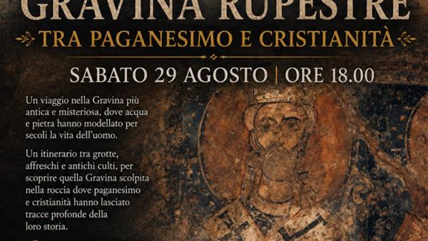 Gravina rupestre – tra paganesimo e cristianità