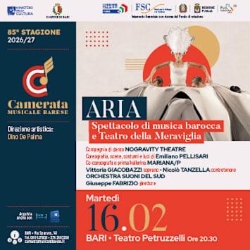 ARIA - Spettacolo di musica barocca e Teatro della Meraviglia