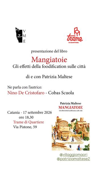 Presentazione del libro Mangiatoie