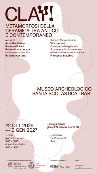 CLAY! Metamorfosi della ceramica tra antico e contemporaneo