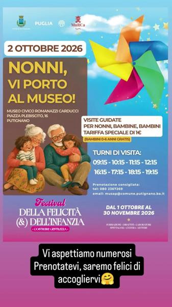Nonni, vi porto al museo!
