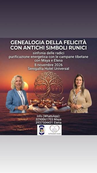 Genealogia della Felicità con Antichi Simboli Runici