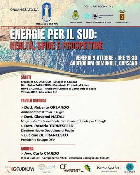 Energie per il Sud: realtà, sfide e prospettive