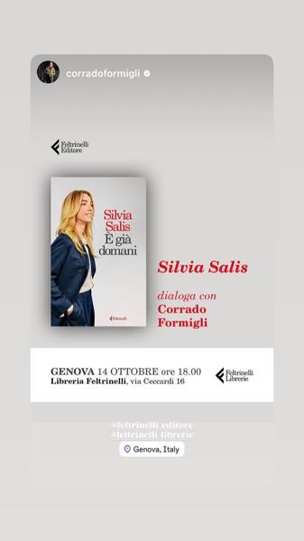 Silvia Salis dialoga con Corrado Formigli