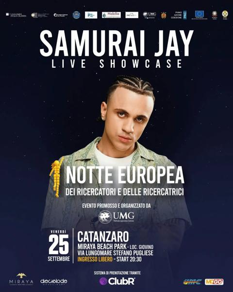 Notte Europea dei Ricercatori - Samurai Jay Live Showcase
