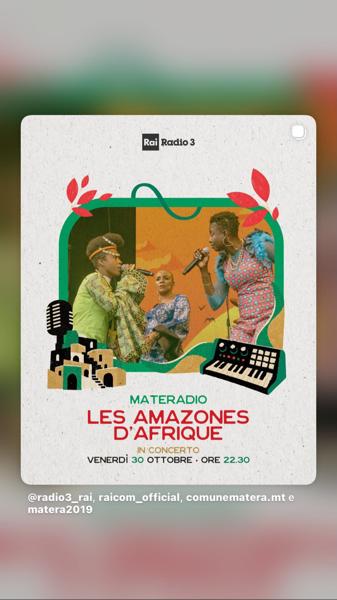 Les Amazones d'Afrique in concerto