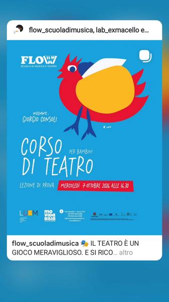 Corso di Teatro - Lezione di Prova