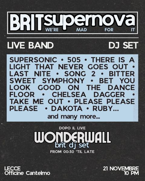 Brit Supernova - Il Party Brit