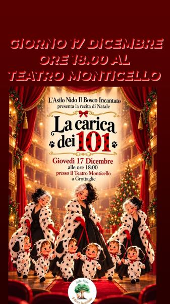 La carica dei 101 - Recita di Natale