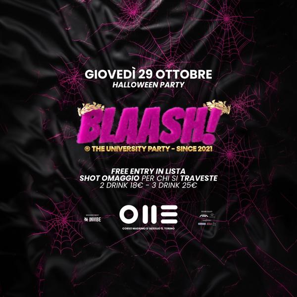 BLAASH! - HALLOWEEN PARTY