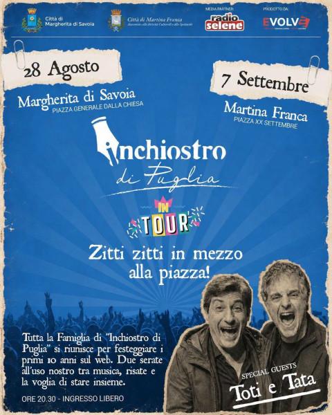 Inchiostro di Puglia In Tour - Zitti zitti in mezzo alla piazza!
