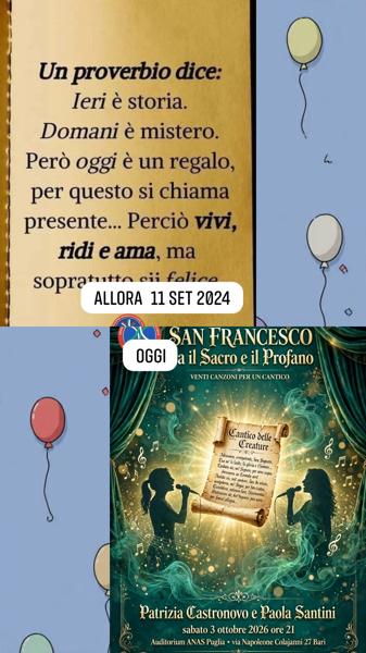 San Francesco Oggi: il Sacro e il Profano