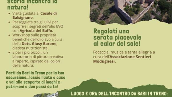 Notte a Balsignano. Arte, olio e tradizioni pugliesi
