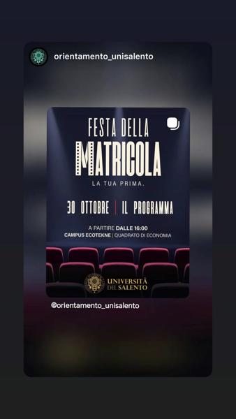 Festa della Matricola