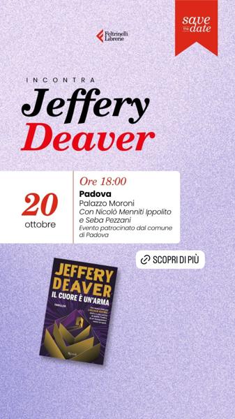 Incontra Jeffery Deaver