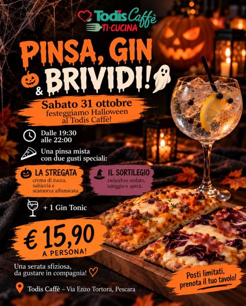 Pinsa, Gin & Brividi