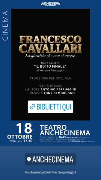 Francesco Cavallari - La giustizia che non si arrese