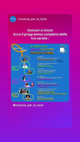 Il Festival della Cultura