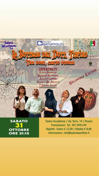 La Bottega del Dott. Tispìro: Tre doni, cento storie