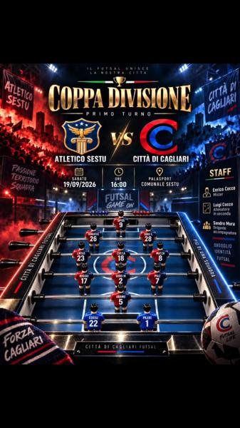 Coppa Divisione - Primo Turno: Atletico Sestu vs Città di Cagliari