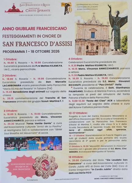 Festa di San Francesco d'Assisi