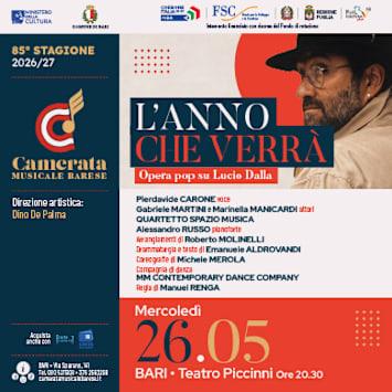 L'anno che verrà - Opera pop su Lucio Dalla