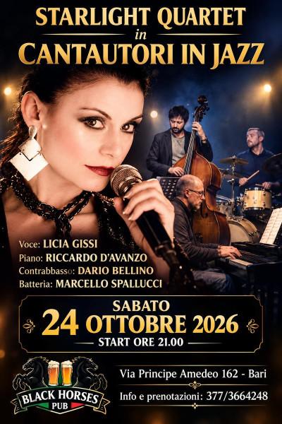 Starlight Quartet in Cantautori in Jazz