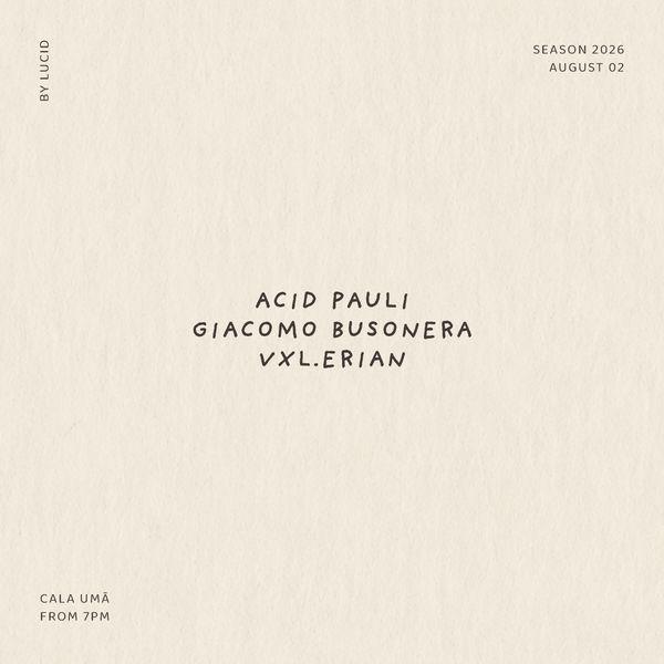 Cala Uma x Acid Pauli