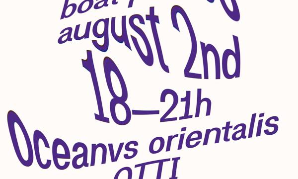 ortigia music x Oceanvs Orientalis Boat Party