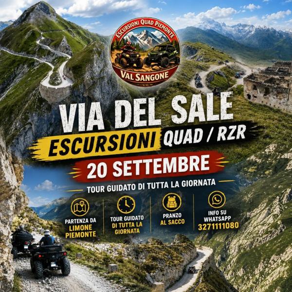 Via del Sale - Escursioni Quad / RZR