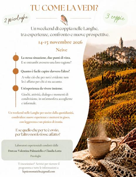 Tu come la vedi?