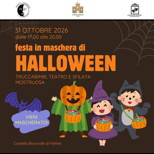 Festa in maschera di Halloween