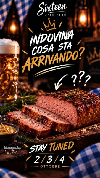Indovina cosa sta arrivando?