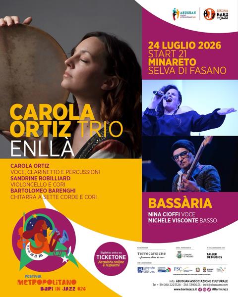 Minareto - Bassària Duo e Carola Ortiz Trio