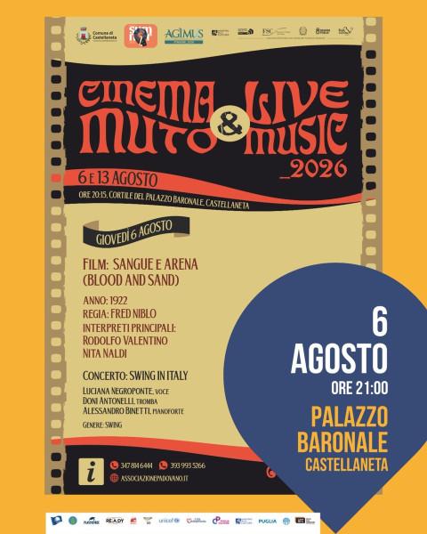 Cinema Muto & Live Music - Sangue e Arena